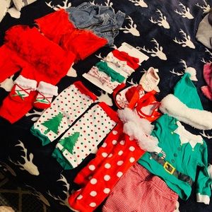Baby girl Christmas clothes